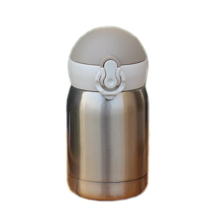 

Fliptop lids bounce lock stainless steel children water bottle, Customized color acceptable