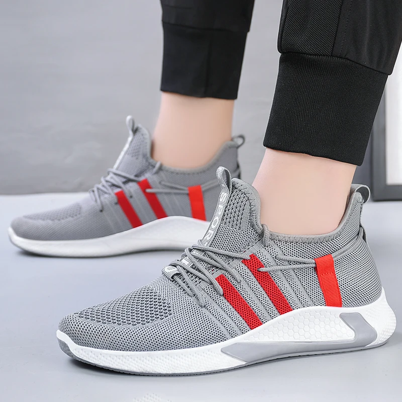 

2816 Sneakers Slip On Fashion Lightweight Safety Casual Men Shoes, Black