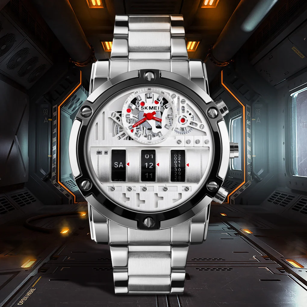 

Skmei 1558 high quality new design mans cool fashion watches