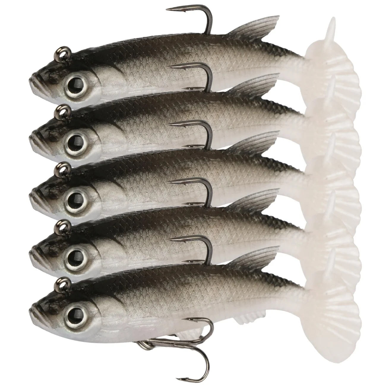 

Goture Lead Head Single Hook Soft Fishing Lures Bionic Fishing Jigs Fish Lure