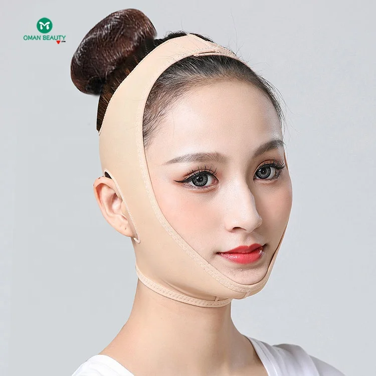 

Slim Face Strap Massager Belt Thin Double Chin Face Lift Up Belt Shaper Facial Bandage V Line Massage Wrap Tool, Complexion