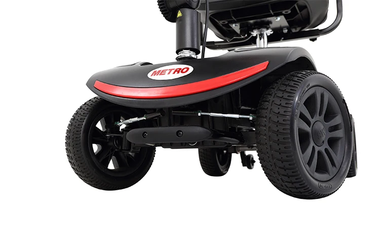 Rehabilitation Therapy Supplies Foldable Lightweight Travel Electric Mobility Handicapped Scooter