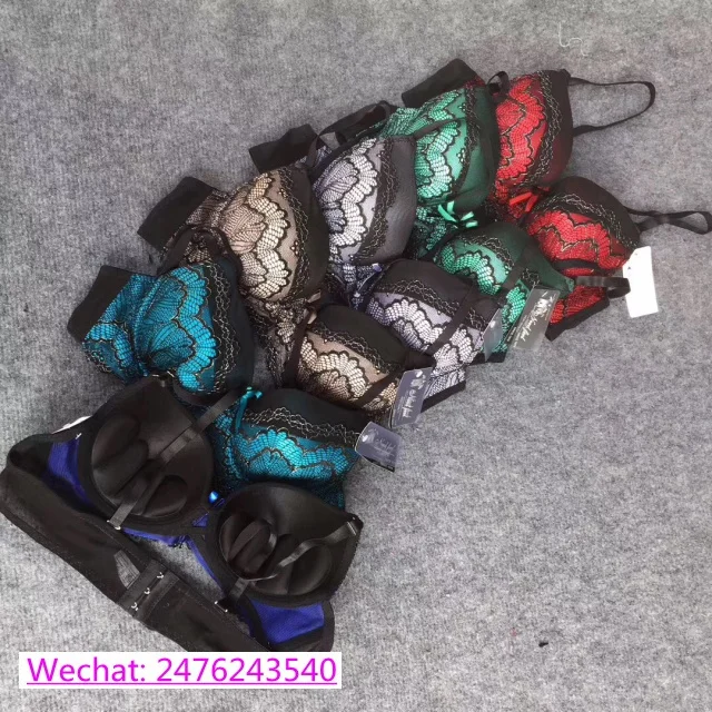 

stock bra push up cup wireless wire free