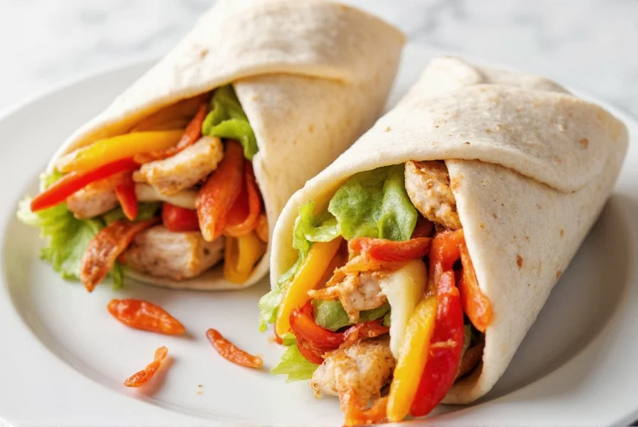 Dunkin' Chicken & Roasted Pepper Wrap: Full Ingredient Breakdown