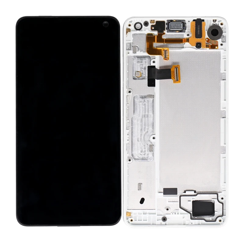 

5" LCD Display For Nokia For Microsoft For Lumia 650 LCD Touch Screen Digitizer Assembly Replacement With Frame, Black white