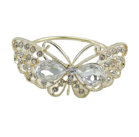 

Wedding table decorations exquisite metal butterfly napkin ring