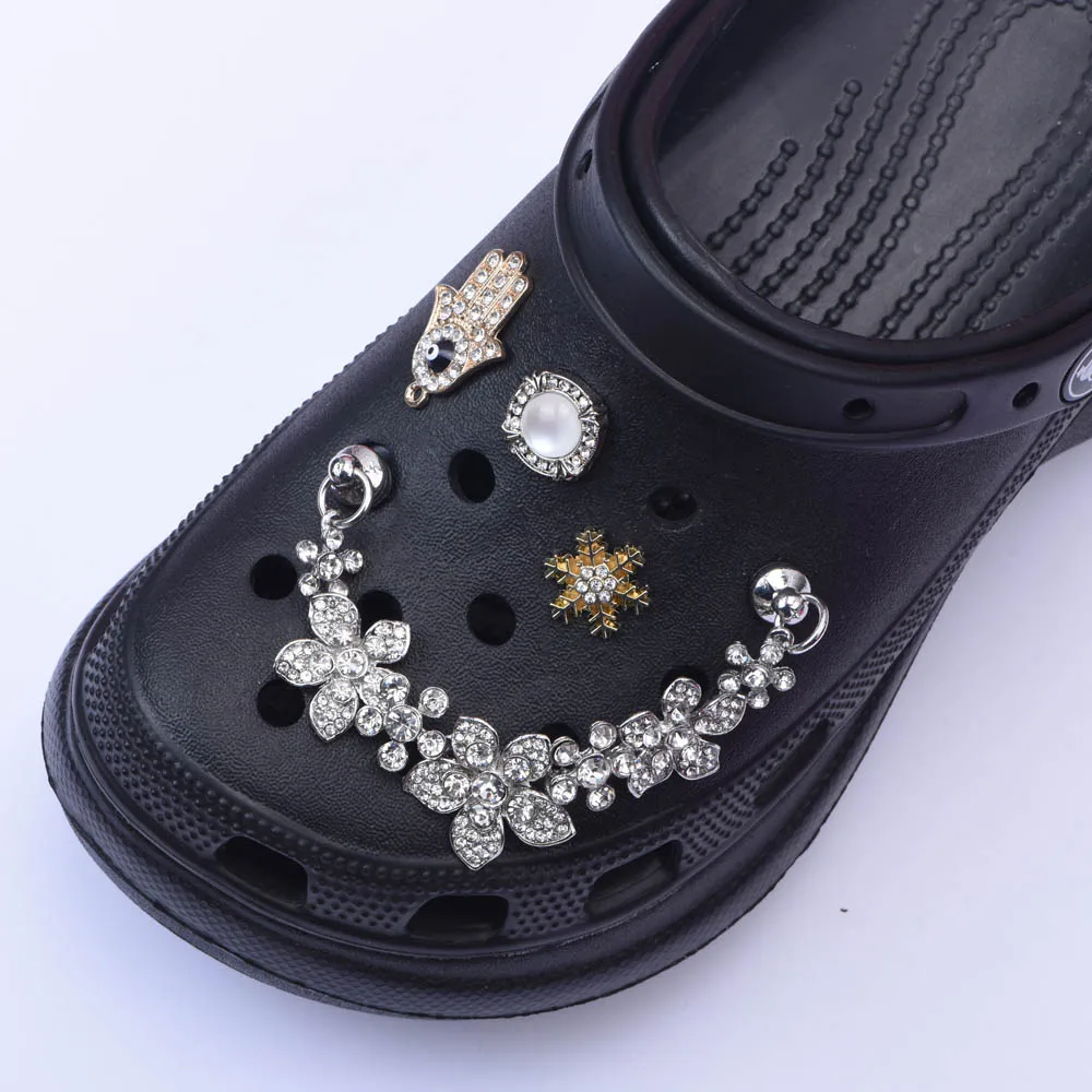 

Metal designer croc jibitz charms for croc sandals shoes decoration gifts for bracelet, Customized color