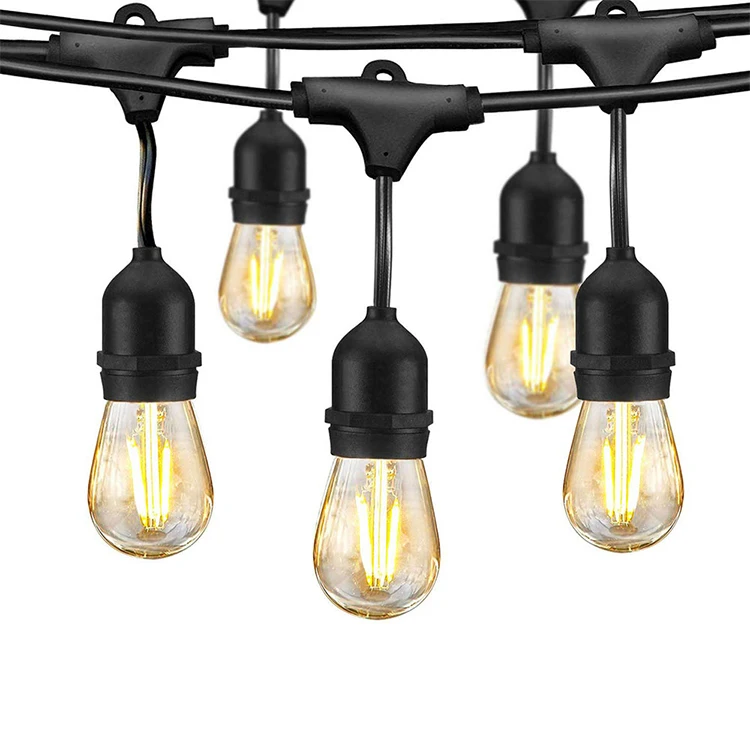 

Outdoor Decorative Cafe Patio Light 10 15 M Vintage Bulb Holiday Tree Decoration Christmas Lights
