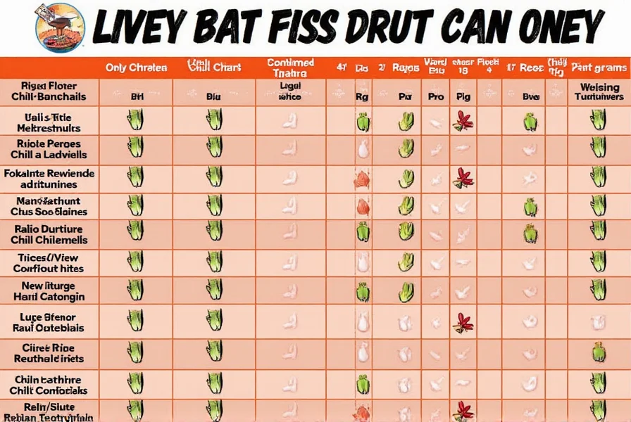 Comparison of fruitiness versus heat in different chilies