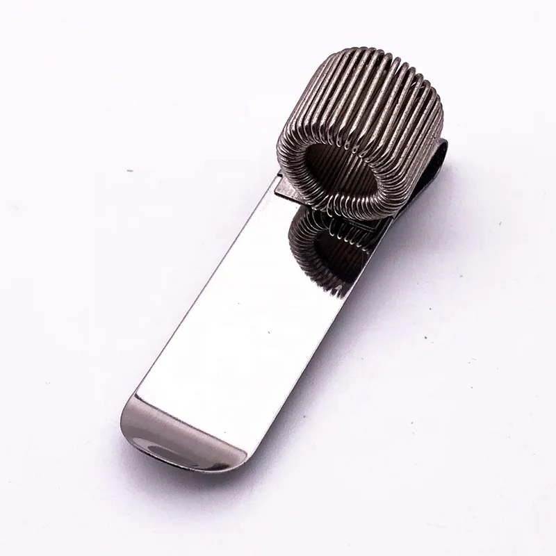Metal Stainless Steel Clipboard Pencil Holder Spring Metal Clip Pen