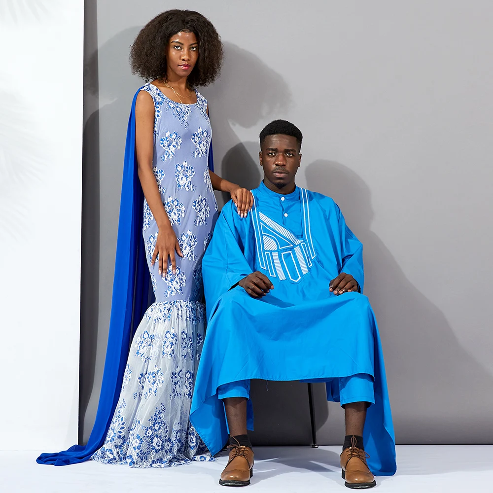

2021 Shenbolen African Style Long Sleeve Loose Print Men Embroidery African Men Clothing 3 Pieces Set Wholesale, As pictures