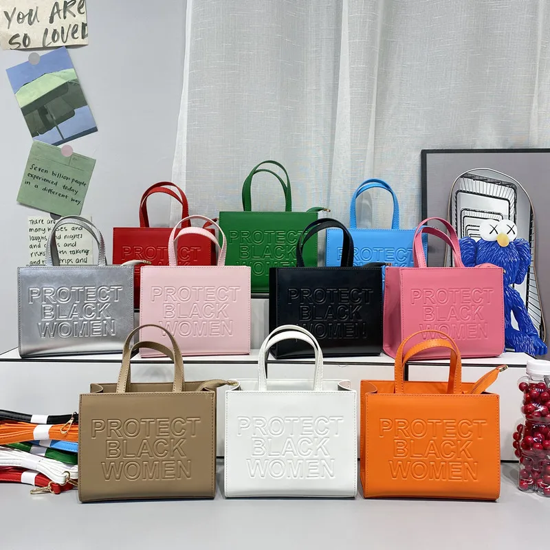 

2022 Women'S Luxury Leather Tote Bag Protect Black Women Bag Handbag Wholesale Purses Designer Ladies Handbags Famous Brands, White, red, khaki, blue, black, light green, orange, pink,