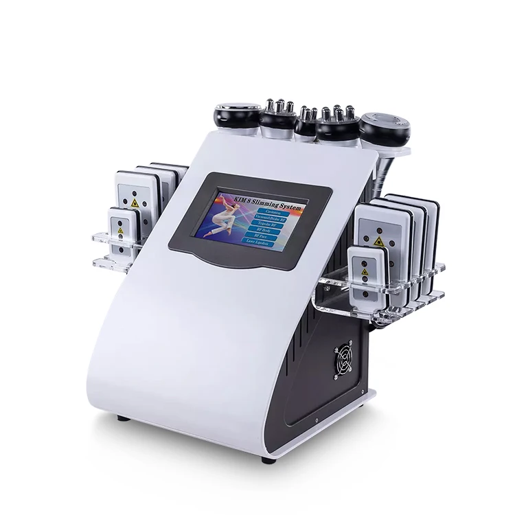 

6 in 1 Multi-Functional Lipolaser RF Vacuum Ultrasonic Lipo Cavitation Machine