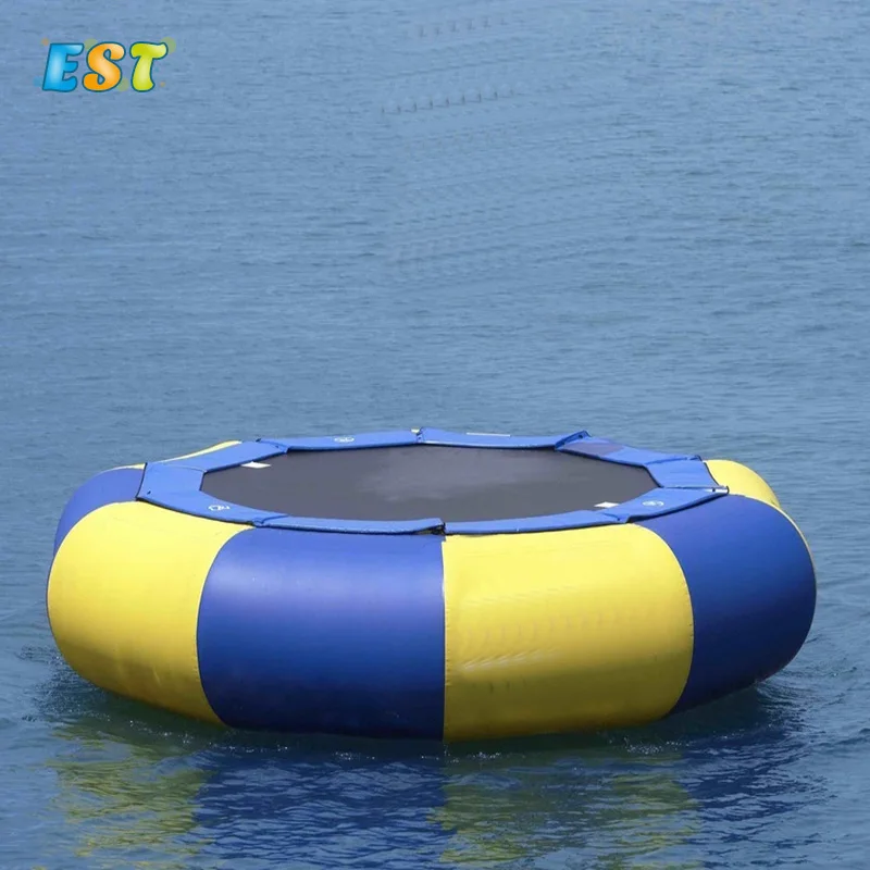 

10ft Inflatable Water Bounce Platform Jump Floated Water Trampoline, At your required