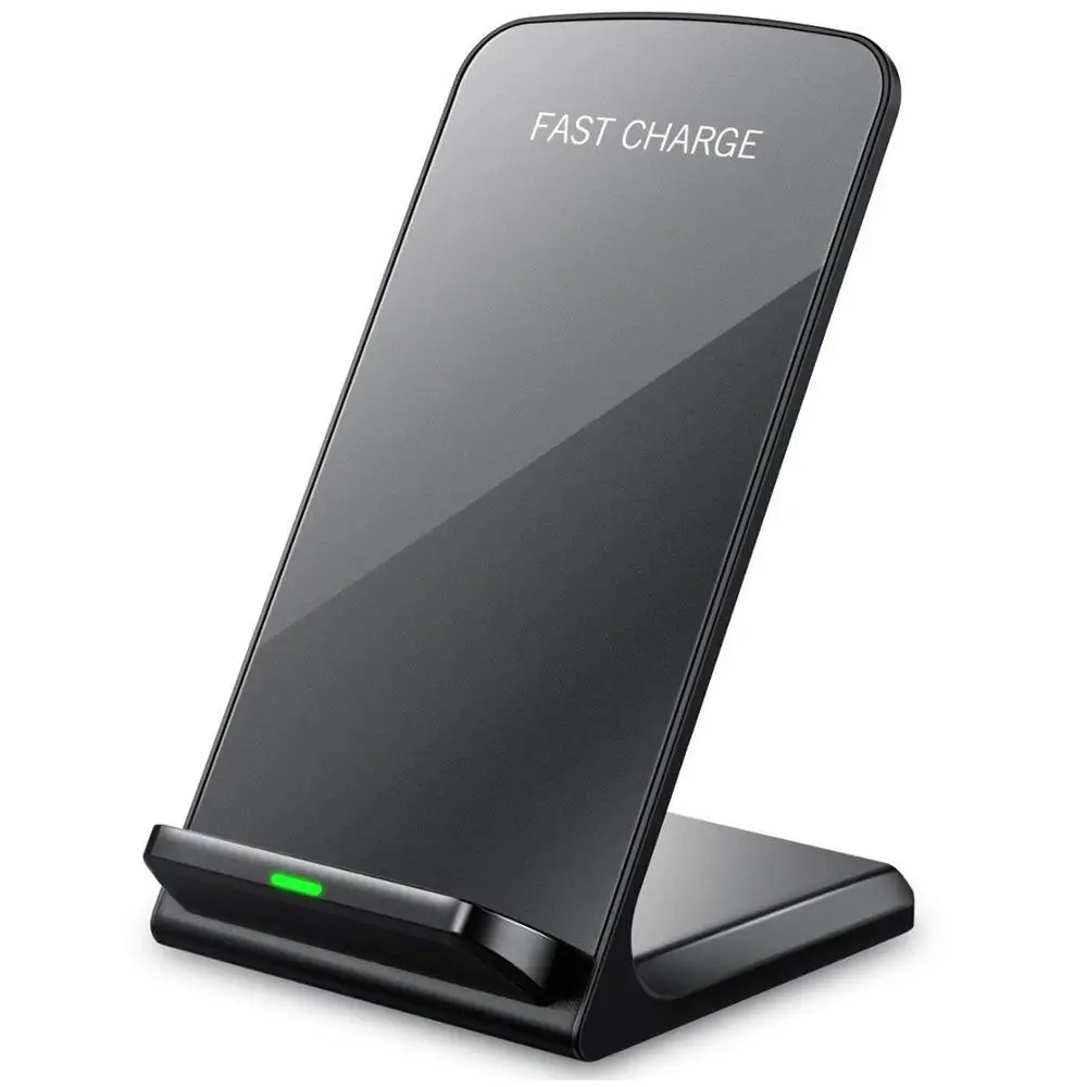 

Europe Hot sale Fast charging Stand Wireless Charger Magnetic 10W Magnet Cargador inalambrico Phone Holder, Black