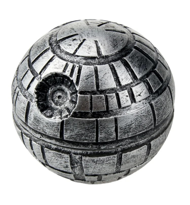 

TOBACCO 2021 Premium 3 layers zinc death star herb grinder with extra back scraper