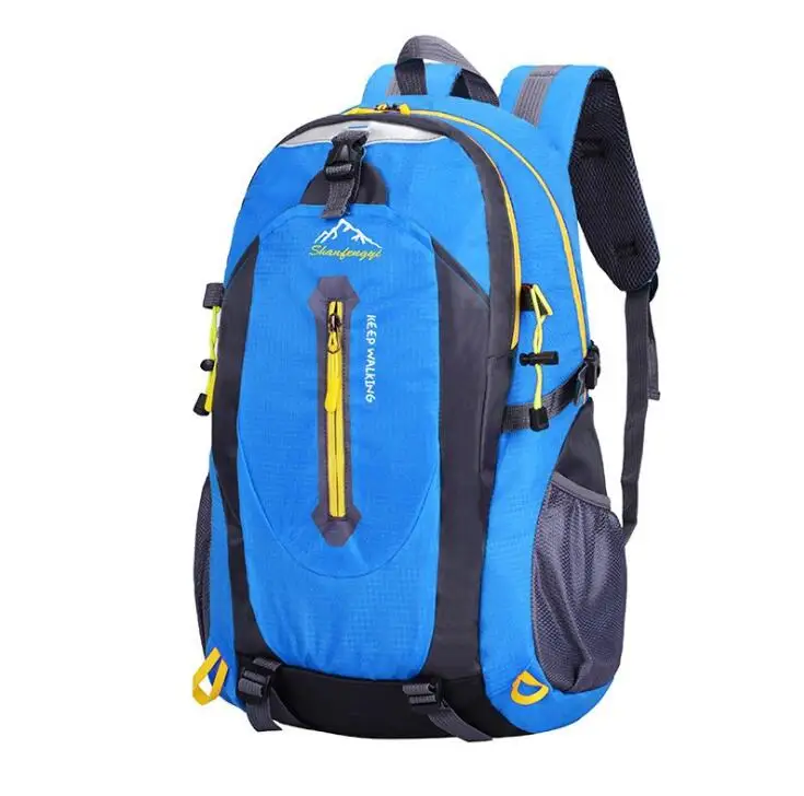 

Custom Outdoor Hiking Bag New Nylon Travel Backpack Large Capacity Hiking Camping Backpack Bag