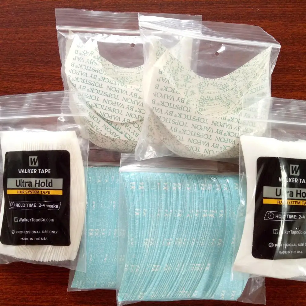 
double sided tape for wig Factory Price double sided wig tape lace wig toupee tape 