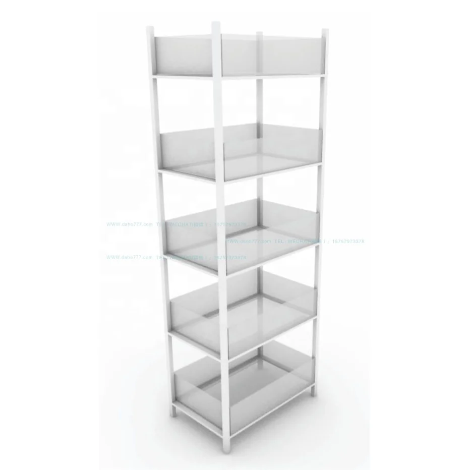 

Supermarket 5 layers Acrylic box display racks Shops/Grocery store acrylic cosmetic display stand