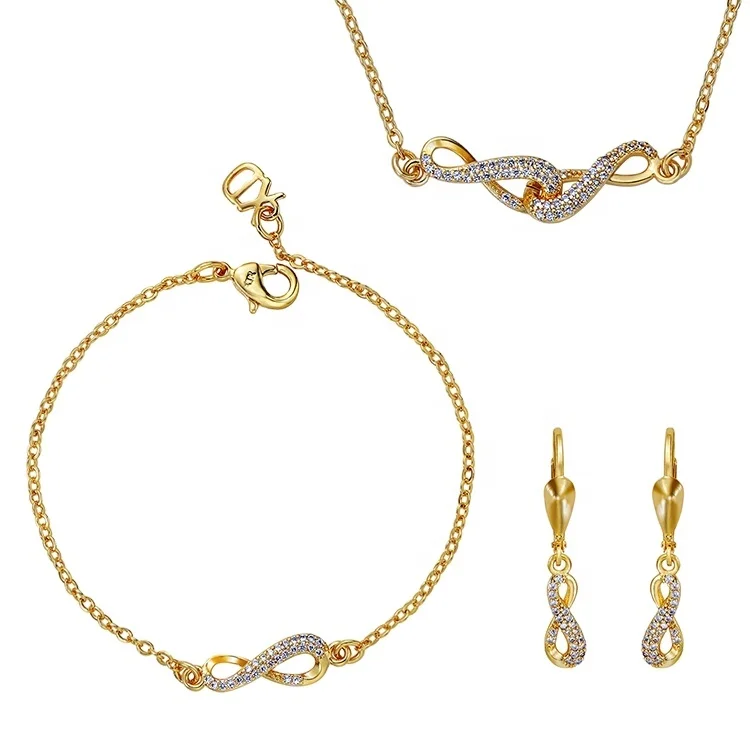 

Jewelry Plated Bridal Beads African Jewelry Set Jewellery Set Gold Fashion Fashionable Brazilian Women Bag Gift Necklace, 18k gold color