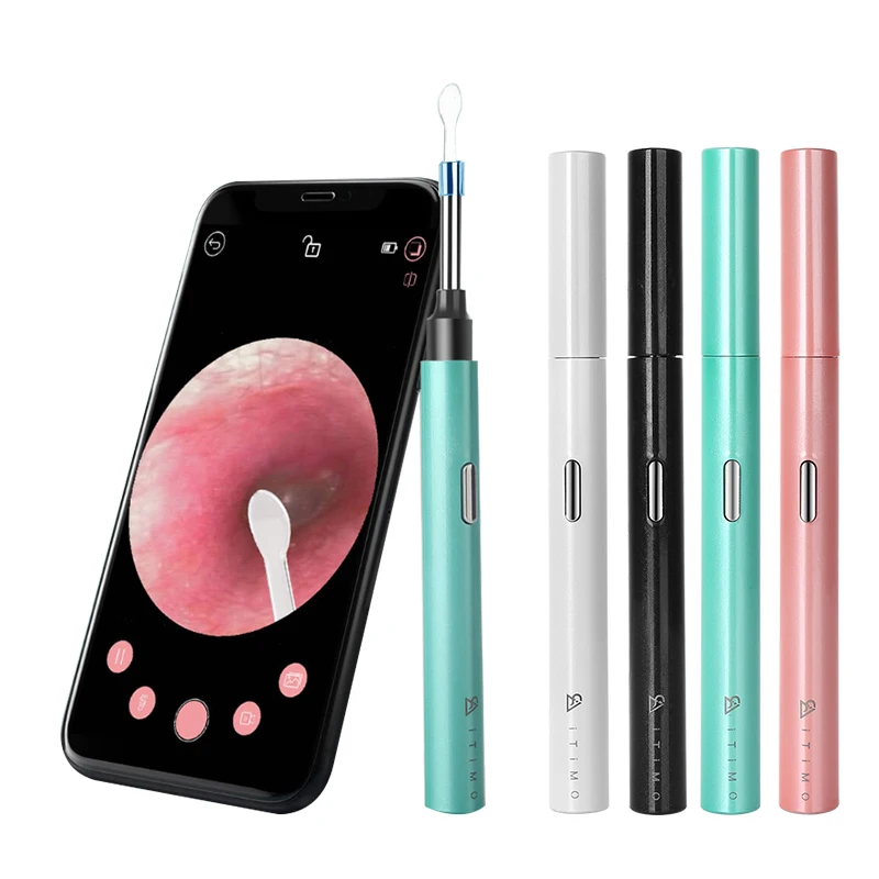 

Smart Visual Ear Wax Removal Tool Earwax Removal Kits with 3 Replacement spoon