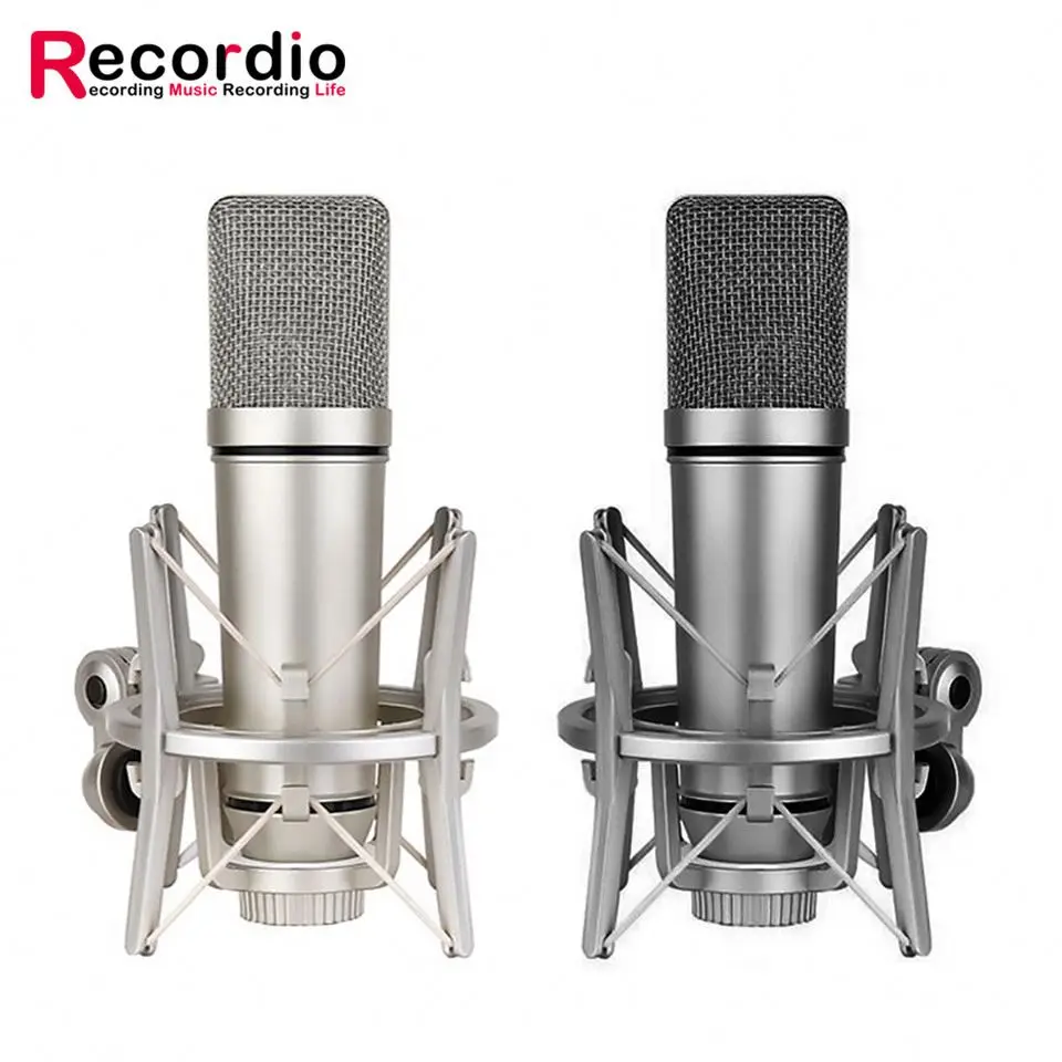 

GAM-U87 Hot Sell Pro Condenser Wired Microphone With Low Price, Champagne