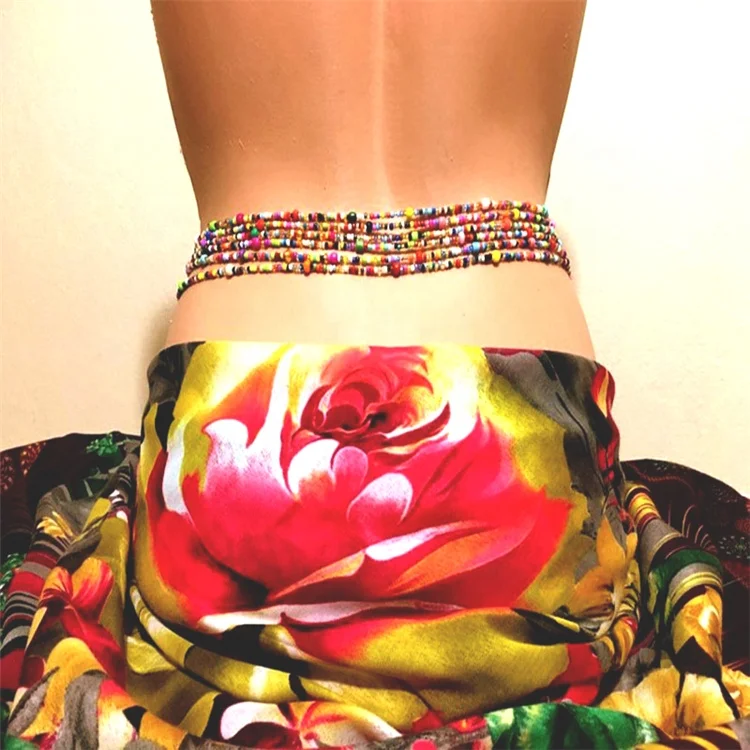 

6-Piece/Set Handmade Beads Belly Bracelet Waist Chain Belt Girl Ladies, Picture