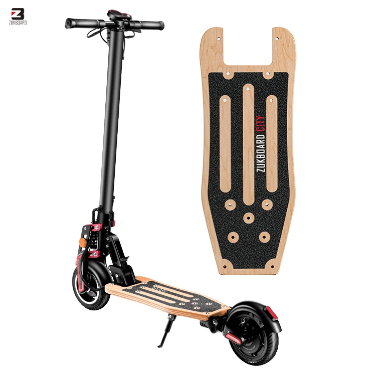 

Dual suspension foldable portable electric kick scooter with 9.0 ah lithium battery (ZUKBOARD CITY)