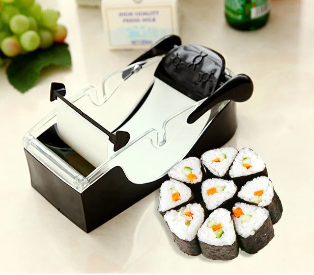

Prefect Sushi Roll Maker DIY Sushi Maker kitchen gadgets, Black