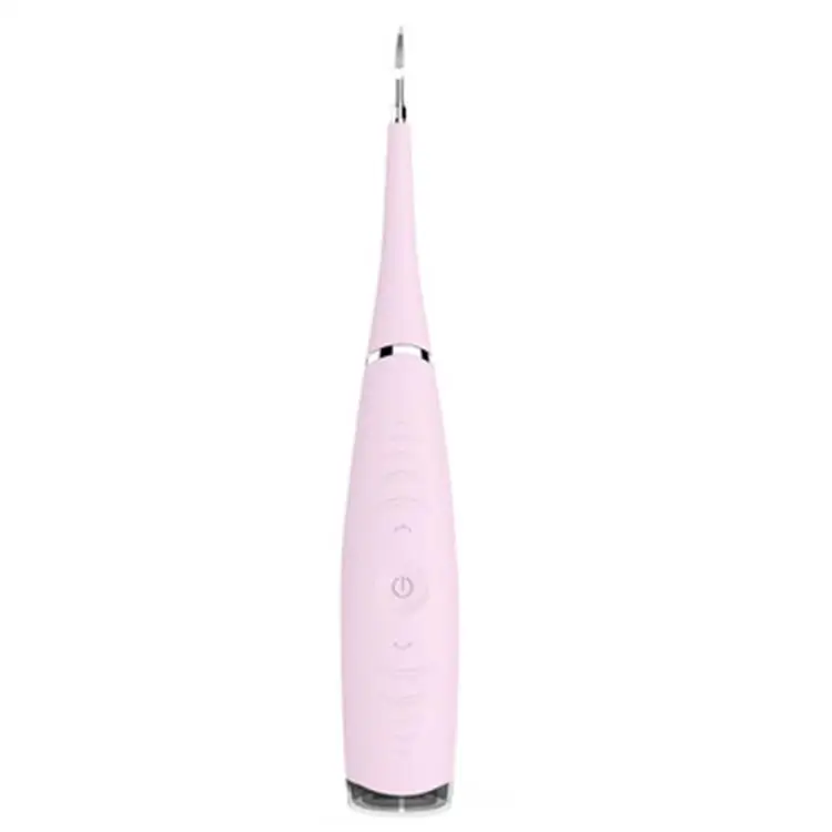 

Portable Electric Oral Teeth Bright White Cleaners Tool Dental Calculus Stains Remover Ultrasonic Tooth Cleaner, Blue/pink/black