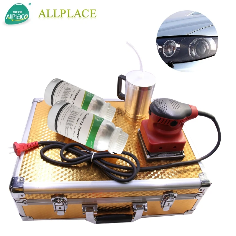 Allplace Headlamp Remover Headlight Restoration Kit Car Headlight Renovation Kit