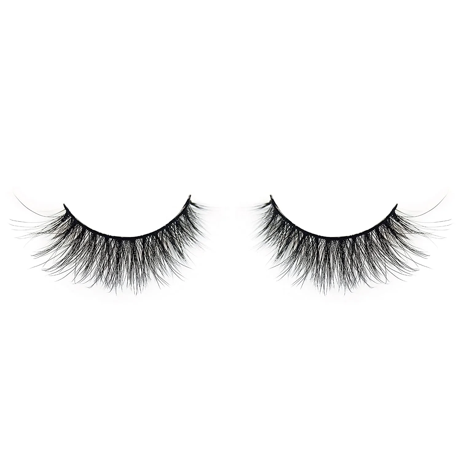 

Private label 3 Pairs False Eyelashes Synthetic Fiber Material, Black