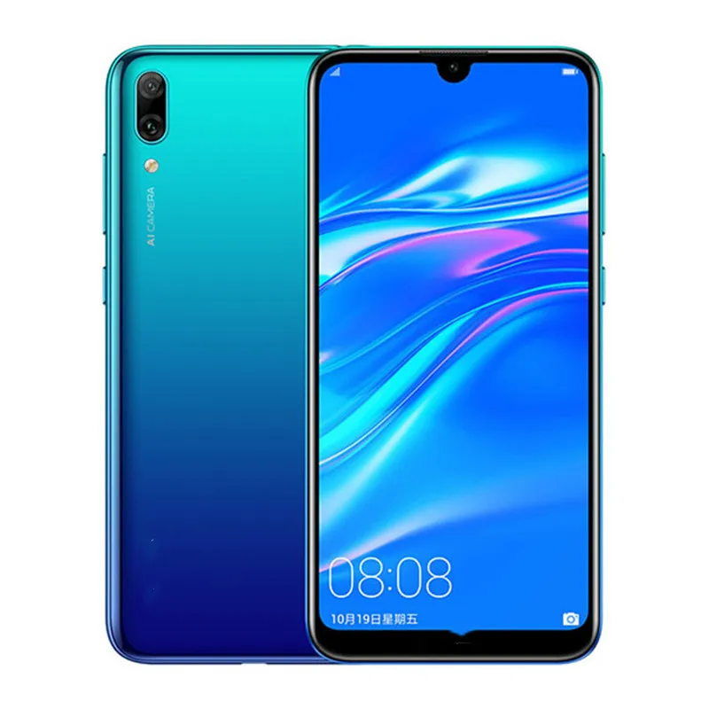 

Wholesale Y7 PRO 2019 4+64GB 4+128GB 6.26 Inch Dual Card 4G LTE Big Bcreen Cheap Smart Mobile Phone