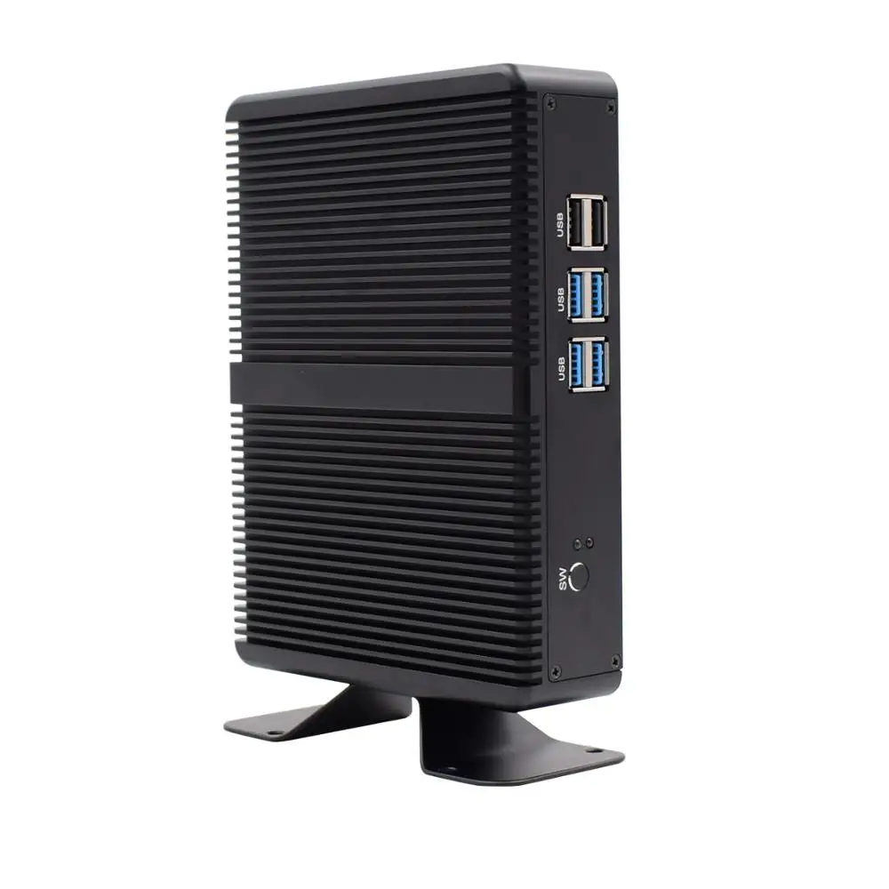 

DHL Free dual band WiFi small Size i5 8250U Thin Client Cheap, Black / silver / blue