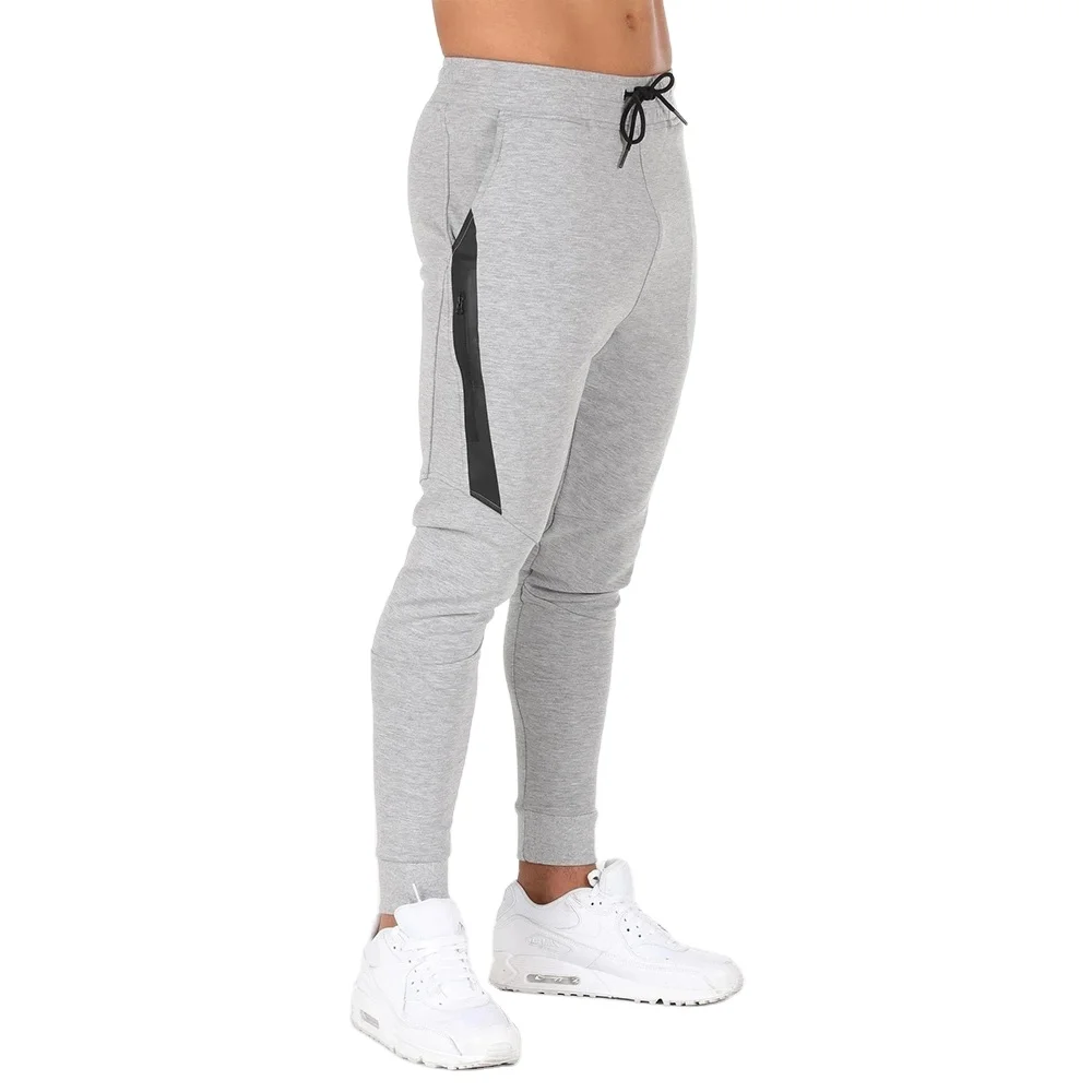 

Wholesale training tech cuffed pantalones unisex mens athletic joggers, Customized color