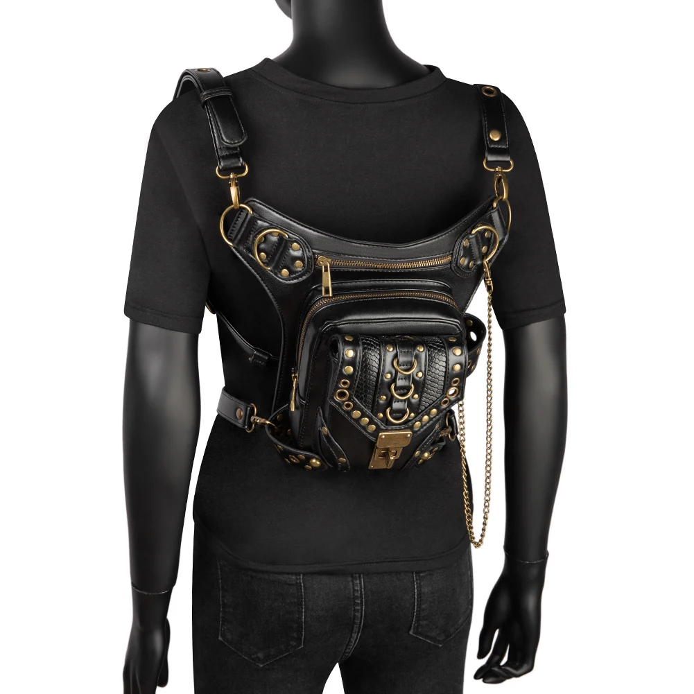 

Multifunction vintage motorcycle casual outdoors ladies tote handbags cross body bags tactics bacpack