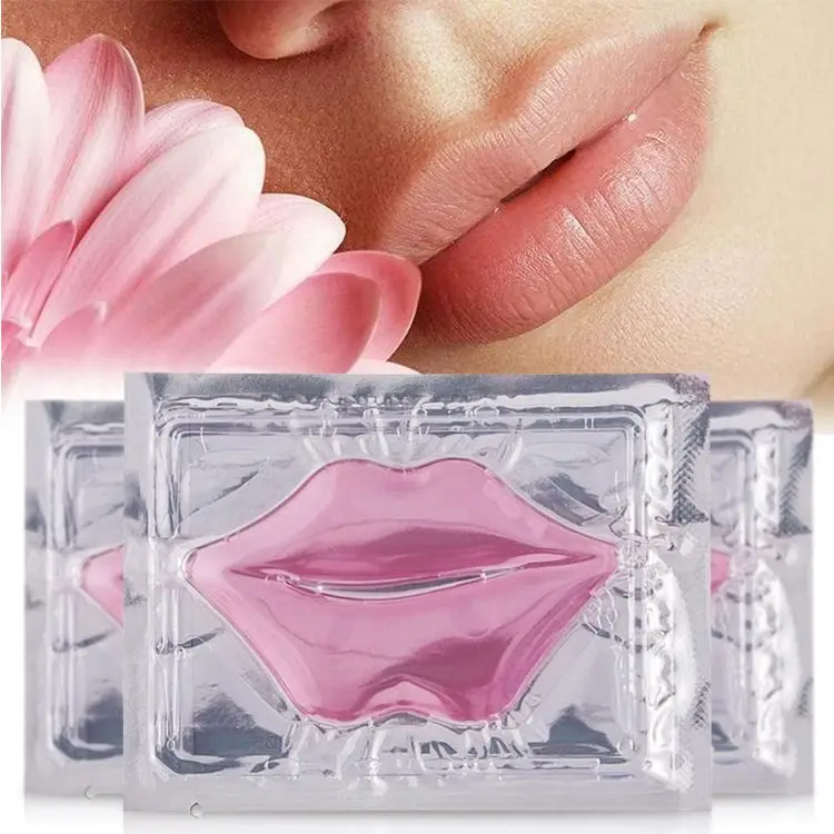 

Wholesale Pink Lipmask Mascarilla de labios Private Label Organic Hydrating Plumper Collagen Lip Sleeping Mask