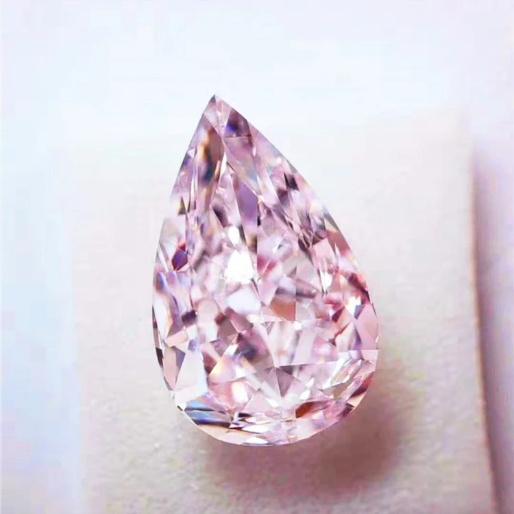 

High Quality GIA Certified Wholesale Diamonds 3.88ct vs2 Pear Shape Natural Pink Loose Diamond Jewelry