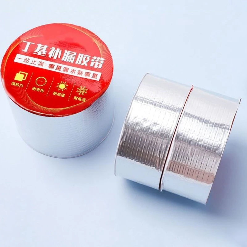 

Roof road sealing Repair strong aluminium foil waterproof seal rubber bitumen self adhesive butyl tape