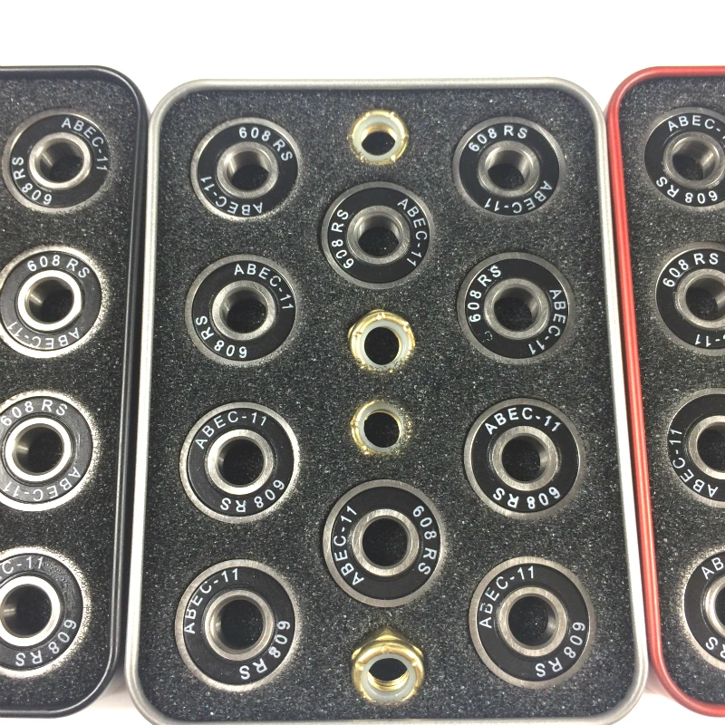 

Skateboard Bearing 10 PCS in Box ABEC-11 Professional Skateboard Bearings Wear-resistant Silent High-speed Rotating Bearing