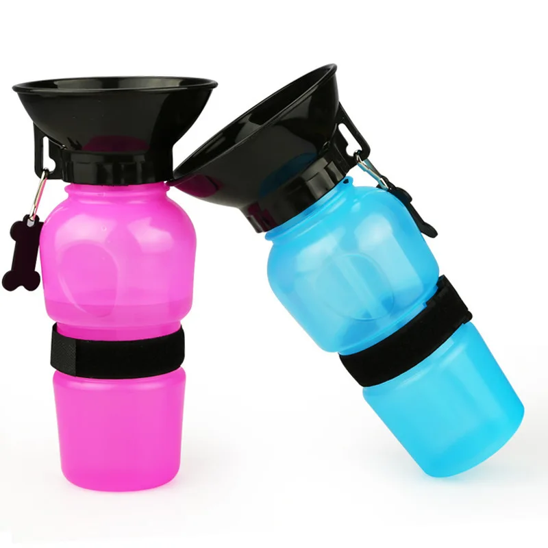 Portable Outdoor Drinking Water Bottle Small And Medium Dog Squeeze Cup