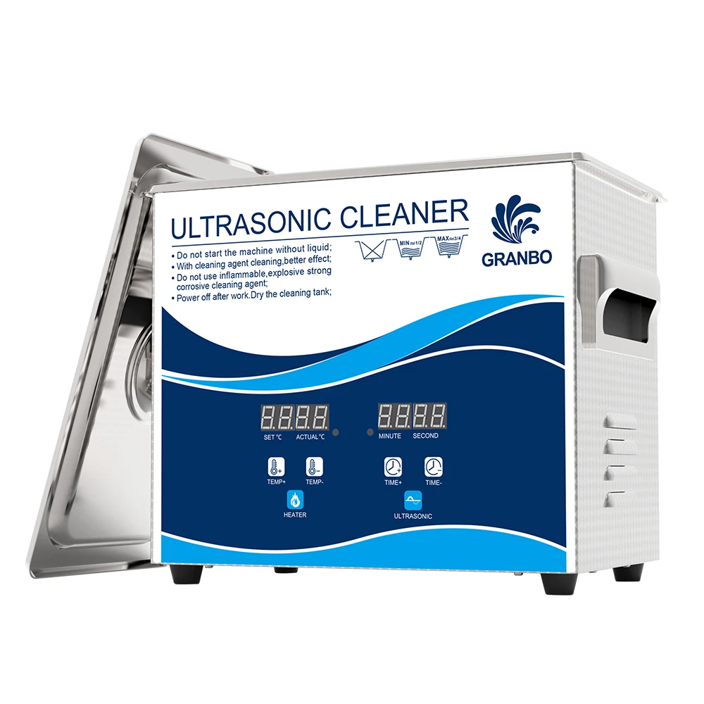 Image of Small Industrial Parts Ultrasonic Cleaner 3.2L 180W Degassing Digital Model