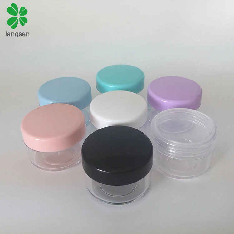 Plastic 15g / 15ml clear jar pot container