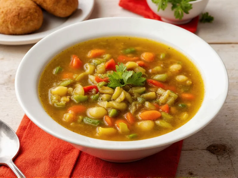Perfect Vegetable Soup with Frozen Vegetables Recipe