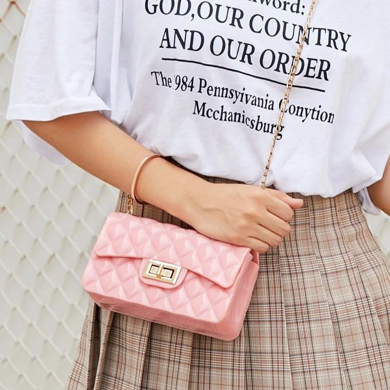 

Brand New Luxury Jelly Cosmetic Bag With High Quality