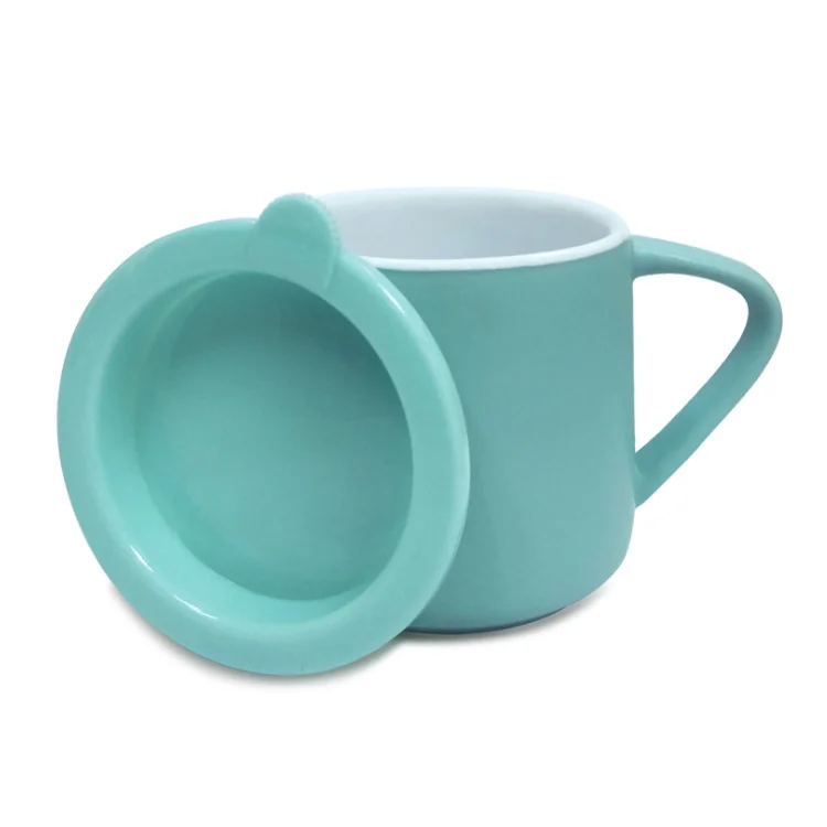 

A319 Creative Gift Ceramic Mug with Lid Solid Color Glaze Couple Coffee Cup