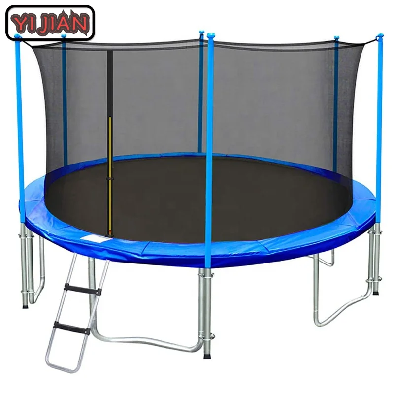 

Yijian outdoor 16FT jumping bed for sale large garden trampoline, Optional