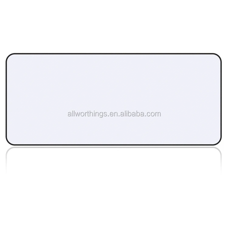 

Free sample 3mm blank white mousepad office computer mouse mat, 4c / thermal t tranfer printing