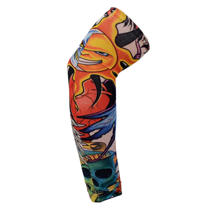 

Marvili UV Sun Protection Cooling Compression Sleeves Tatoo Custom Youth Men and Women Sport Arm Sleeve, Picture shows