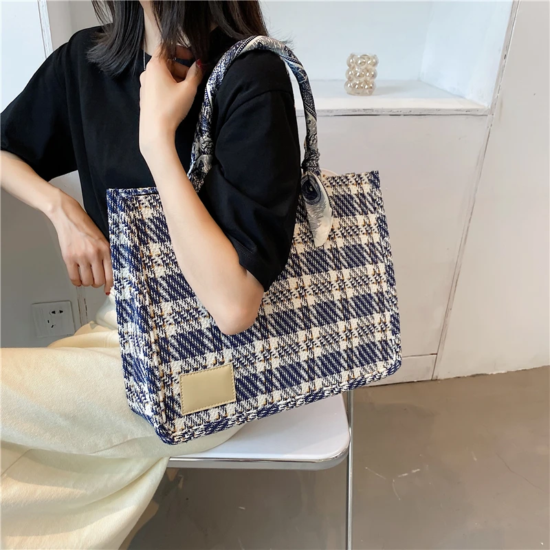 

High Quality Shoulder Bags Crossbody Bag Women Canvas Handbag